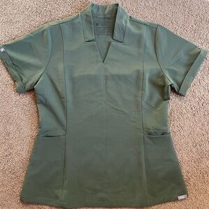 Women’s Scrub top by Figs size medium